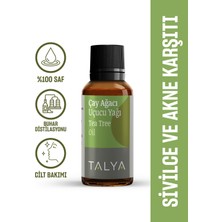 Talya Çay Ağacı Uçucu Yağı (Tea Tree Essential Oil), %100 Saf ve Doğal, 10 ml