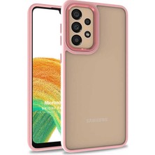 Microsonic Samsung Galaxy A33 5g Kılıf Bright Planet Rose Gold