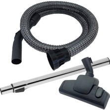 İcanpares Numatic Uyumlu NBV190 Elektrikli Süpürge Çelik Telli Hortum Emici ve Boru Seti