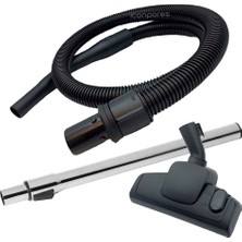 İcanpares Nilfisk Uyumlu Extreme Free Elektrikli Süpürge Dayanıklı Güçlü Hortum Emici ve Boru Seti