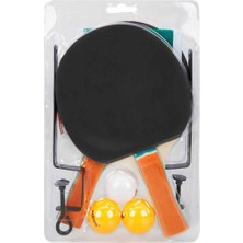 Rising Sports Pinpon Raket Seti - Siyah Raket