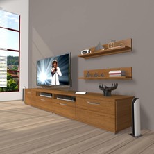 Decoraktiv Eko 200R Mdf Tv Ünitesi Tv Sehpası - Naturel Ceviz