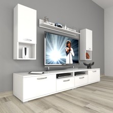Decoraktiv Eko 5220DA Slm Tv Ünitesi Tv Sehpası - Parlak Beyaz