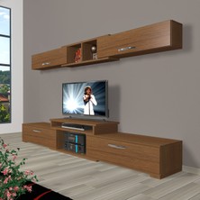 Decoraktiv Flex 5 Mdf Tv Ünitesi Tv Sehpası - Naturel Ceviz