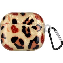 Zunhai Sarı Leopar Için Kanca ile Boyalı Kulaklık Çantası  (Yurt Dışından)