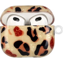 Zunhai Sarı Leopar Için Kanca ile Boyalı Kulaklık Çantası  (Yurt Dışından)