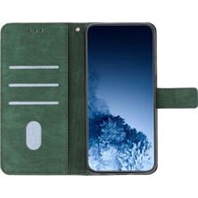 Iphone 11 Pro Max Green Için Mandala Deri Kılıf