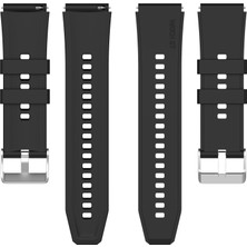 Huawei Için Silikon Saat Bandı Gt Gt 3 Pro 46MM 22MM Siyah (Yurt Dışından)