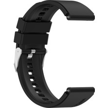Huawei Için Silikon Saat Bandı Gt Gt 3 Pro 46MM 22MM Siyah (Yurt Dışından)