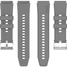 Huawei Için Silikon Izle Band Gt Gt 3 Pro 46MM 22MM Gri