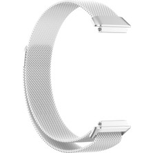 Huawei Band 7 Silver Için Milan Manyetik Saat Grubu(Yurt Dışından)