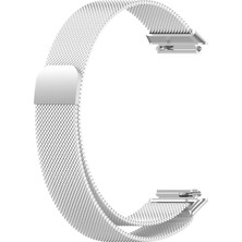 Huawei Band 7 Silver Için Milan Manyetik Saat Grubu(Yurt Dışından)