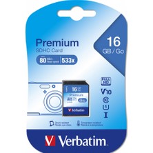 Verbatim Premium U1 Sdhc 16 GB Hafıza Kartı