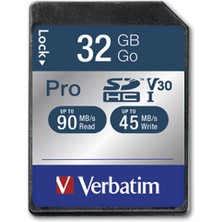 Verbatim 32GB Sdhc Pro U3 Hafıza Kartı