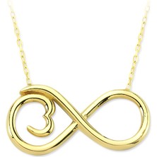 Glorria Altın Sonsuzluk Kolye