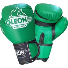 By Leon 1982 Leon Blade Training Boks, Kick Boks ve Muay Thai Eldiveni Yeşil 8 Oz