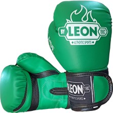 By Leon 1982 Leon Blade Training Boks, Kick Boks ve Muay Thai Eldiveni Yeşil 8 Oz