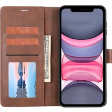 Iphone 11 Pro Max Brown Için Clic Deri Kılıf