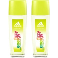 Adidas Fizzy Energy Natural Kadın Deodorant 75 ml x 2 Adet