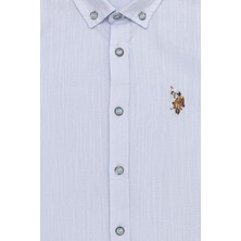 U.S. Polo Assn. Erkek Çocuk Açık Mavi Gömlek 50247971-VR003
