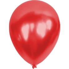 Kikajoy Metalik Kırmızı Balon 40'lı