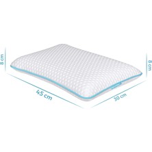 Ortopedik Bebek Yastığı Visco Bebek Yastığı 45 X 30 X 8 Cm