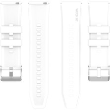 PLZ Shop Huawei İçin Silikon İzle Band Gt Gt 3 Pro 43 mm. 20 mm. Beyaz (Yurt Dışından)