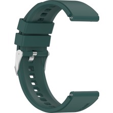 PLZ Shop Huawei İçin Silikon İzle Band Gt Gt 3 Pro 46 mm. 22 mm. Koyu Yeşil (Yurt Dışından)