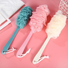 PLZ Shop Kalın Kaymaz Uzun Saplı Banyo Fırçası Banyosu Ovma Bej (Yurt Dışından)