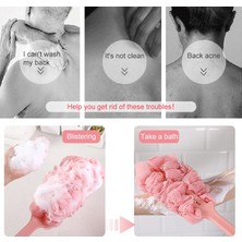 PLZ Shop Kalın Kaymaz Uzun Saplı Banyo Fırçası Banyosu Ovma Bej (Yurt Dışından)