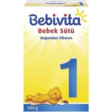 Bebivita Bebek Sütü 500GR No:1 (0-6 Ay) (2 Li Set)