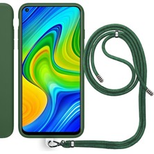 Piyasa Sepeti Xiaomi Redmi Note 10S Ip Askılı Silikon Kılıf Haki