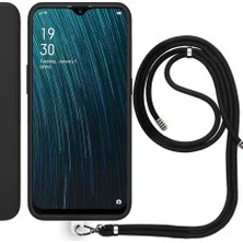 Piyasa Sepeti Oppo A55 Ip Askılı Silikon Kılıf Siyah