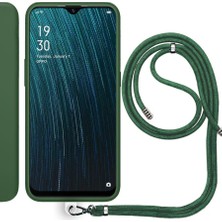 Piyasa Sepeti Oppo A55 Ip Askılı Silikon Kılıf Haki