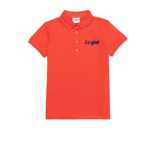 U.S. Polo Assn. Kız Çocuk Kırmızı Basic T-Shirt 50253145-VR213