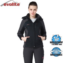 Evolite Diva Bayan 3in1 Gri/siyah Mont