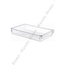 Nandy Home Kapaklı Maxi New Clear Buzdolabı & Dolap Içi Düzenleyici Organizer