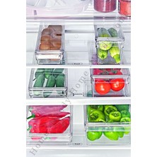Nandy Home Kapaklı Maxi New Clear Buzdolabı & Dolap Içi Düzenleyici Organizer