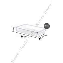 Nandy Home Kapaklı Maxi New Clear Buzdolabı & Dolap Içi Düzenleyici Organizer