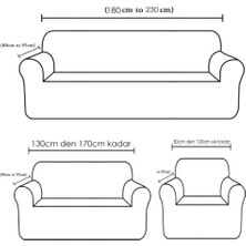 Yetişen Çeyiz Lastikli Koltuk Örtüsü - Yeni Lüks Jakarlı 3-3-1-1 Koltuk Örtüsü Takımı