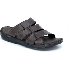 Trendyshose 1030 Anatomic Deri Erkek Günlük Terlik