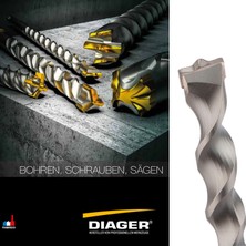 Diager Ush Germany Sds  Plus 10X260 Twıster Delme Ucu