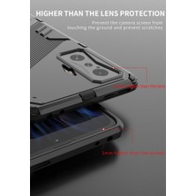 Mooncase Xiaomi Redmi K50 Gaming Temperli Cam Ekran Koruyuculu Darbeye Dayanıklı Telefon Kılıfı - Siyah  (Yurt Dışından)