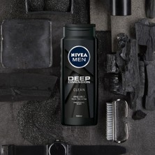 Nıvea Men Deep Dimension Duş Jeli 500ML+ Sprey Deodorant 150ML + Roll On Deodorant 50ML + Banyo Lifi
