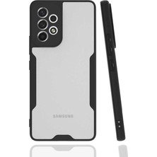 Kilifone - Galaxy A33 5g - Kılıf Kenarı Renkli Arkası Şeffaf Parfe Kapak