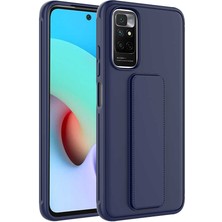 Kilifone - Xiaomi Redmi Note 11 Pro 5g - Kılıf Mat Koruyucu El Tutacaklı Stand Olabilen Qstand Kapak