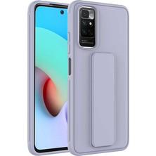 Kilifone - Xiaomi Redmi Note 11 Pro 5g - Kılıf Mat Koruyucu El Tutacaklı Stand Olabilen Qstand Kapak