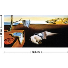 Salvador Dali Belleğin Azmi Duvar Örtüsü Halısı 70X140 cm