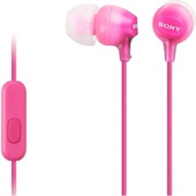 Sony EX15AP Kablolu Kulaklık Stereo Kulakiçi Spor Kulaklık  - Pembe (Yurt Dışından)