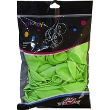 Kikajoy Pastel Açık Yeşil Balon 40'lı